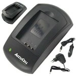 AccuCell Ladeger&auml;t passend f&uuml;r Samsung SLB-0837, Digimax. i6, L5