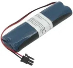 Notleuchtenakku NiMH 4,8V 1300mAh L2x2 Mignon AA mit 150mm Kabel & Stecker