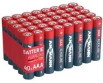 Ansmann Alkaline Batterie Micro AAA, LR03, 1,5 Volt, 40er Sparpack, perfekt f&uuml;r den