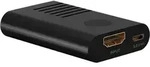 Goobay HDMITM-Signalverst&auml;rker 4K @ 60 Hz - zum Verl&auml;ngern einer HDMITM-Verbindung