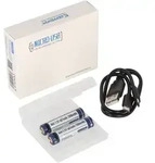 2 St&uuml;ck Keeppower AAA 1,5V 1000mWh Lithium Ionen Akku, Micro, AAA, LR03, mit
