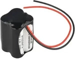 Notleuchtenakku NiMH 4,8V 2100mAh F2x2 A mit 200mm Kabel