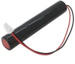 Notleuchtenakku NiMH 3,6V 4500mAh L1x3 Mono mit Kabel und Stecker passend f&uuml;r...