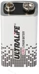 Ultralife Lithium Batterie 9 Volt, E-Block, U9VL, U9VL-J, U9VL-J-P