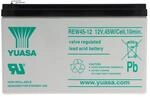 Yuasa REW45-12 Akku Blei Hochstrom 12V mit 8Ah, Faston 6,3mm Steckkontakte