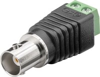 Goobay Terminal Block 2-pin > BNC-Buchse - Schraubbefestigung