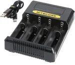 Nitecore Ladeger&auml;t CI4, intelligentes 4fach Schnell-Ladeger&auml;t mit USB-C...