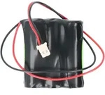 Notleuchtenakku NiMH 3,6V 1500mAh F1x3 Mignon AA mit 110mm Kabel und Stecker, ersetzt