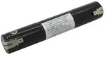 Notleuchtenakku NiMH 3,6V 2500mAh L1x3 Sub-C mit Faston-Anschlu&szlig; +4,8mm /...
