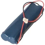 Notleuchtenakku NiMH 4,8V L2x2 Mignon mit Kabel und Stecker ersetzt Esylux...