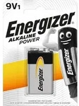 Energizer Batterie Alkaline, E-Block, 6LR61, 9V Alkaline Power, Retail Blister