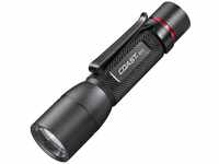 Coast LED Taschenlampe HX5 mit Slide Fokus inklusive Batterie, max. 375 Lumen 20797