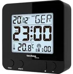 WT 235 schwarz - moderner Funkwecker mit Touch-Sensor