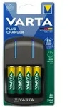 Varta Akku NiMH, Universal Ladeger&auml;t, Plug Charger inkl. Akkus, 4x Mignon, AA,