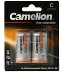 NiMH Akku Baby LR14 C HR14 mit bis zu 3500mAh 1,2 Volt im 2er Blisterverpackung