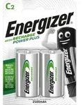 Energizer Akku NiMH, Baby, C, HR14, 1.2V/2500mAh Power Plus, Pre-charged, Retail
