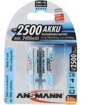Ansmann maxE plus NiMH-Akku Mignon AA 2500mAh 2er Blister
