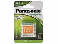 Panasonic Evolta Akku Micro AAA Ready to use 4er Pack HHR-4MVE/4BC