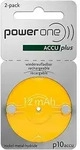 PowerOne P10 PR70 ACCUplus &ndash; Wiederaufladbare H&ouml;rger&auml;teakkus (2er Pack)