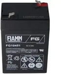 Fiamm FG10451 Blei Akku 6 Volt 4,5Ah 3FM4.5, passend f&uuml;r Leoch DJW6-4.0