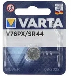 Varta V76PX Alkaline Batterie, 10L14, 357, SR44, GS13, 5,4 x 11,6 mm