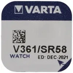362, Varta V362, SR58, SR721SW Knopfzelle f&uuml;r Uhren etc.