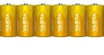 Varta Batterie Alkaline, Baby, C, LR14, 1.5V Longlife, Folienverpackung (6-Pack)