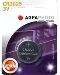 Agfaphoto Batterie Lithium, Knopfzelle, CR2025, 3V Extreme, Retail Blister (1-Pack)