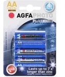 AgfaPhoto LR06 Mignon AA-Batterie Alkali-Mangan 1.5 Volt 4 St&uuml;ck Platinum