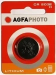 Agfaphoto Batterie Lithium, Knopfzelle, CR2032, 3V Extreme, Retail Blister (5-Pack)