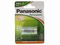 Panasonic Akku Micro/AAA bis zu 1600mal wiederaufladbar 2er Blister