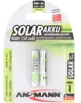 Ansmann Solar Micro / AAA Green 2er Pack perfekt f&uuml;r Solarleuchten