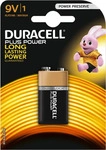 DURACELL Plus 9 Volt/6LR61 1er Pack 9V Alkaline Batterie E-Block