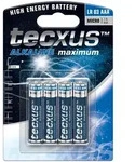 Tecxus LR03/AAA (Micro) - Alkali-Mangan Batterie (Alkaline), 1,5 V