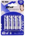 XCell NiMH Akku Mignon AA LR6 HR6 mit 2700mAh