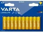 Varta Batterie Alkaline, Mignon, AA, LR06, 1.5V Longlife, Retail Blister (10-Pack)