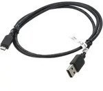 USB 2.0 Hi-Speed Kabel, Schwarz USB 2.0-Stecker (Typ A) > USB 2.0-Micro-Stecker (Typ