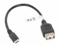 Goobay USB 2.0 Hi-Speed Adapter 0,2 m - USB 2.0-Buchse (Typ A) > USB