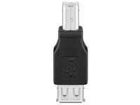 Goobay USB 2.0 Hi-Speed Adapter USB 2.0-Buchse Typ A auf USB 2.0-Stecker Typ B