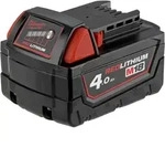 Original Akku Milwaukee M18, M18B5 Red Lithium Akku Li-on 18V 4,0Ah, Akku Weitkowitz