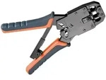 Fixpoint Crimpzange f&uuml;r Modularstecker - zum Crimpen von 4-, 6- und 8-poligen