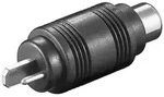 Goobay Cinch-Adapter zu Lautsprecher-Stecker - Lautsprecherstecker > Cinch-Kupplung