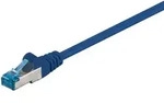 Goobay CAT 6A Patchkabel, S/FTP (PiMF), Blau