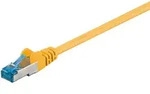 Goobay CAT 6A Patchkabel, S/FTP (PiMF), Gelb