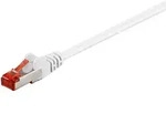 Goobay CAT 6 Patchkabel, S/FTP (PiMF), wei&szlig;