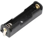1x AAA (Micro) Batteriehalter - L&ouml;tfahne (U) &ndash; Batteriehalter AAA Micro, Batterie