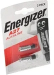 Energizer Batterie Alkaline, MN27, V27A, A27, 12V Electronics, Retail Blister