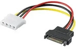 Goobay PC-Stromkabel/Stromadapter, SATA-Buchse zu 5.25-Buchse - SATA Standard Stecker
