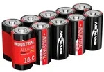 ANSMANN Industrial Alkaline-Batterien Baby C / LR14 1,5 V &ndash; 10er Pack