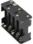 Batteriehalter f&uuml;r 10x Mignon AA LR6 Batterie, Akku &ndash; Batteriehalter AA Mignon,